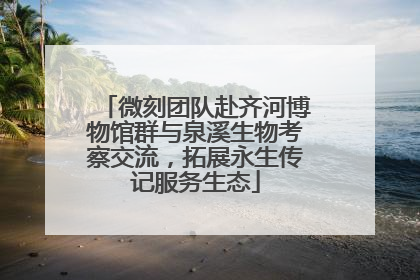 微刻团队赴齐河博物馆群与泉溪生物考察交流，拓展永生传记服务生态